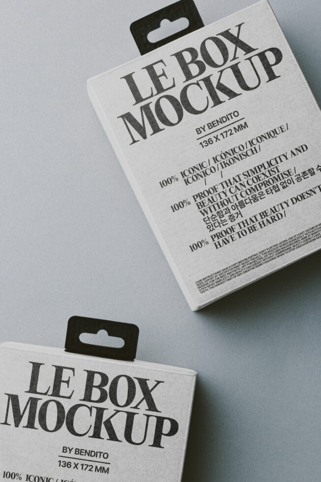 Le Box LB25W3401 Mockup