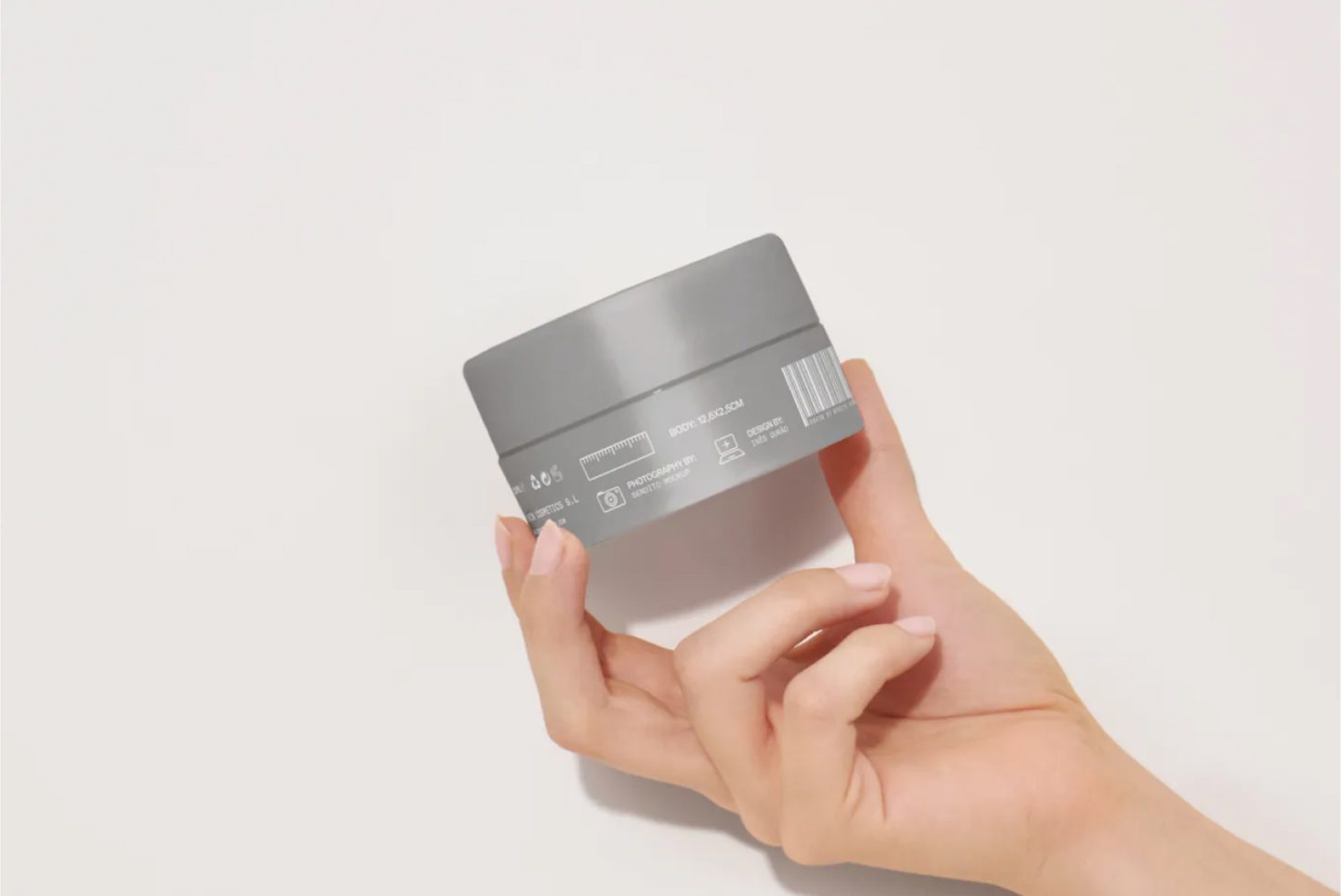 Cosmetic Jar SS04 Mockup preview 2