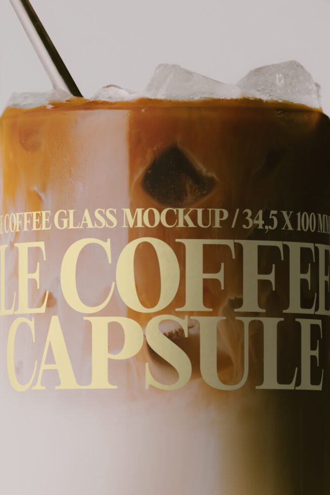 Le Coffee Glass LB26W17 Mockup preview 4