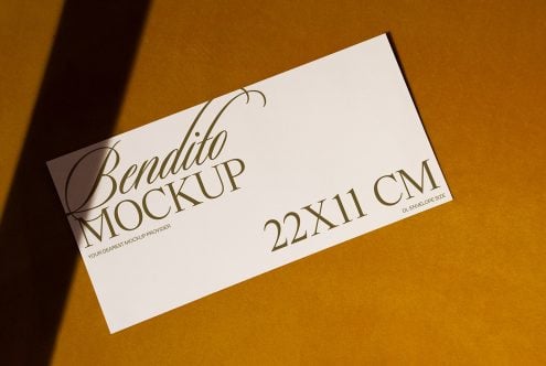 Envelope F 01 Mockup