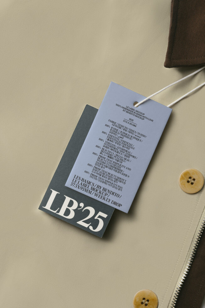 Le Label LB25W30 Mockup preview 4