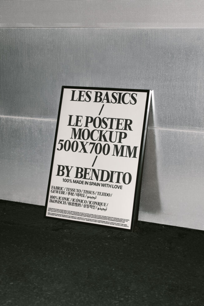 Le Poster LB25W08 Mockup