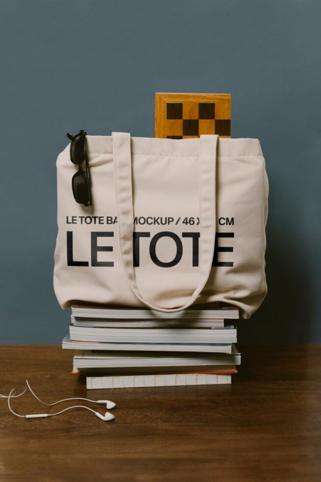 Le Tote Bag LB26W03 Mockup