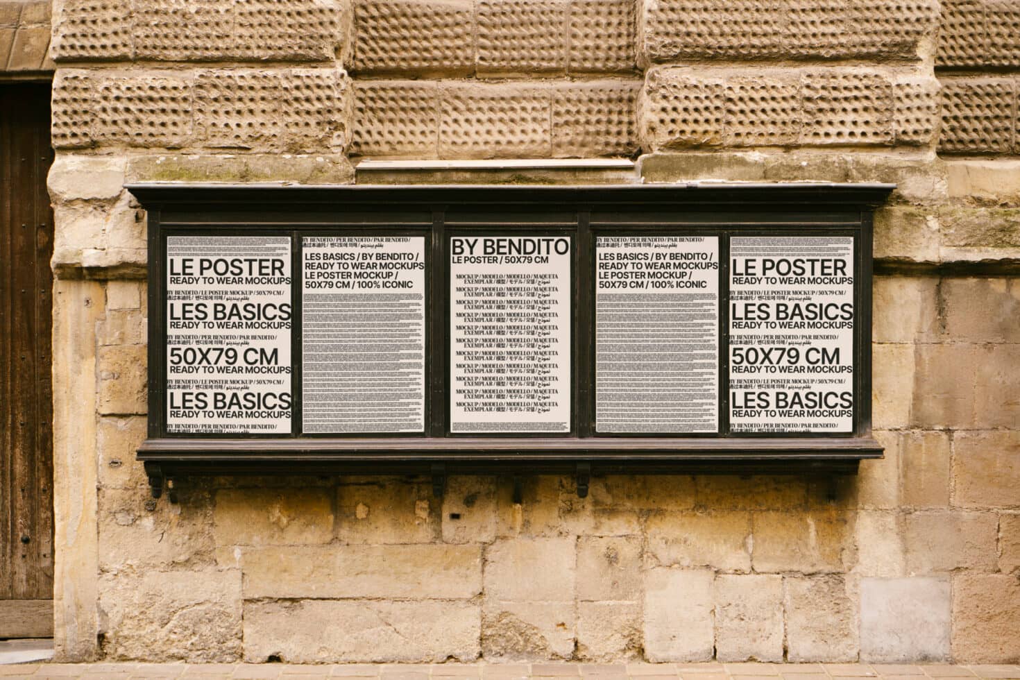 Le Poster LB25W0401 Mockup preview 3