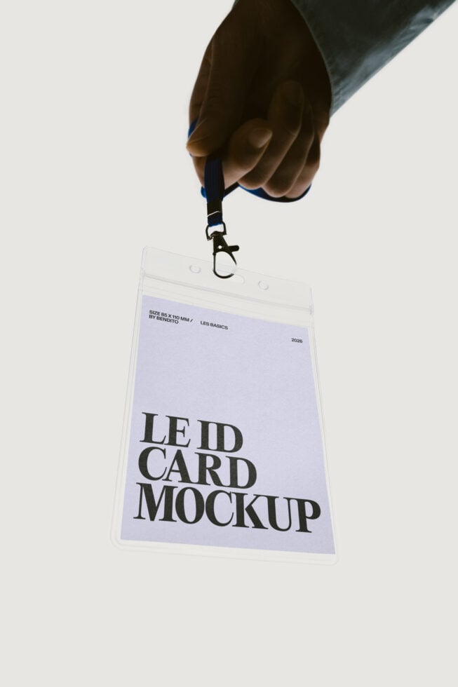 Le ID Card LB26W25 Mockup