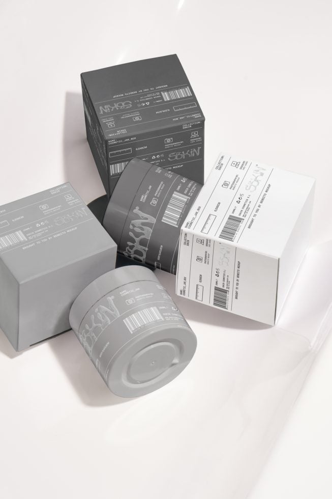 Cosmetic Jar SS08 Mockup preview 4