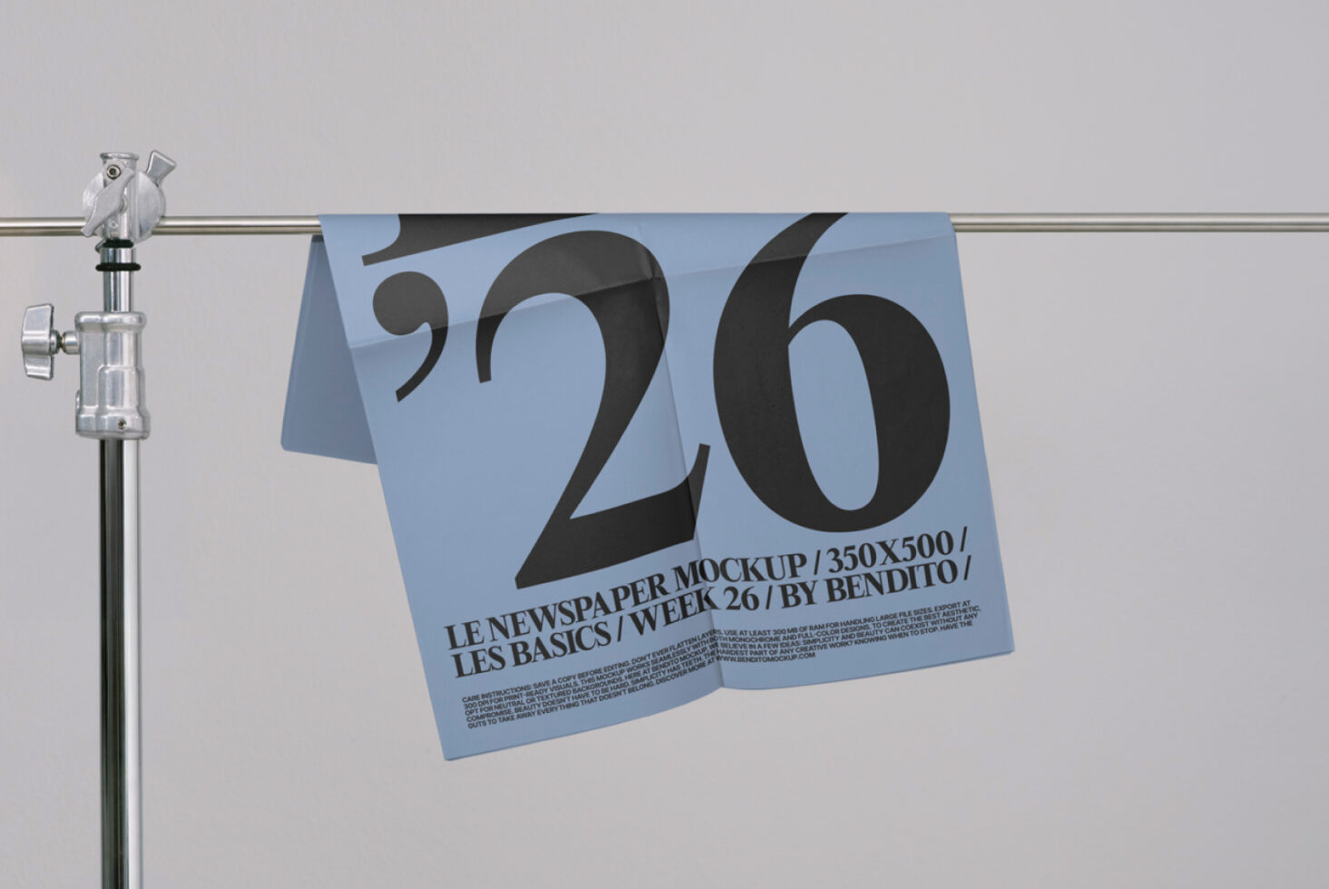 Le Newspaper LB25W26 Mockup preview 2