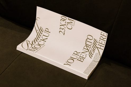 Magazine F 01 Mockup