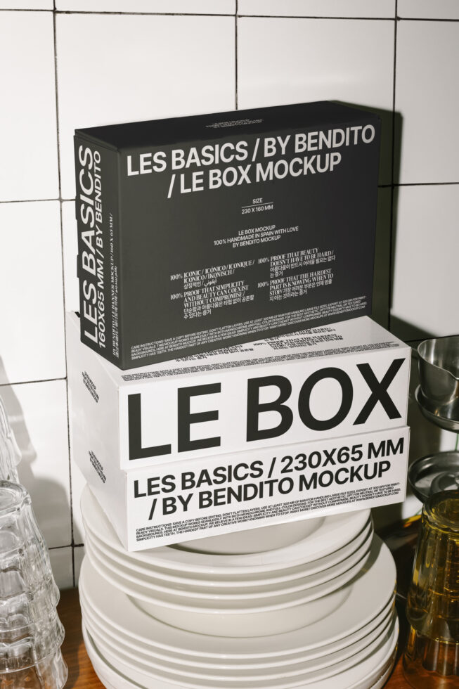 Le Box LB25W1602 Mockup preview 4