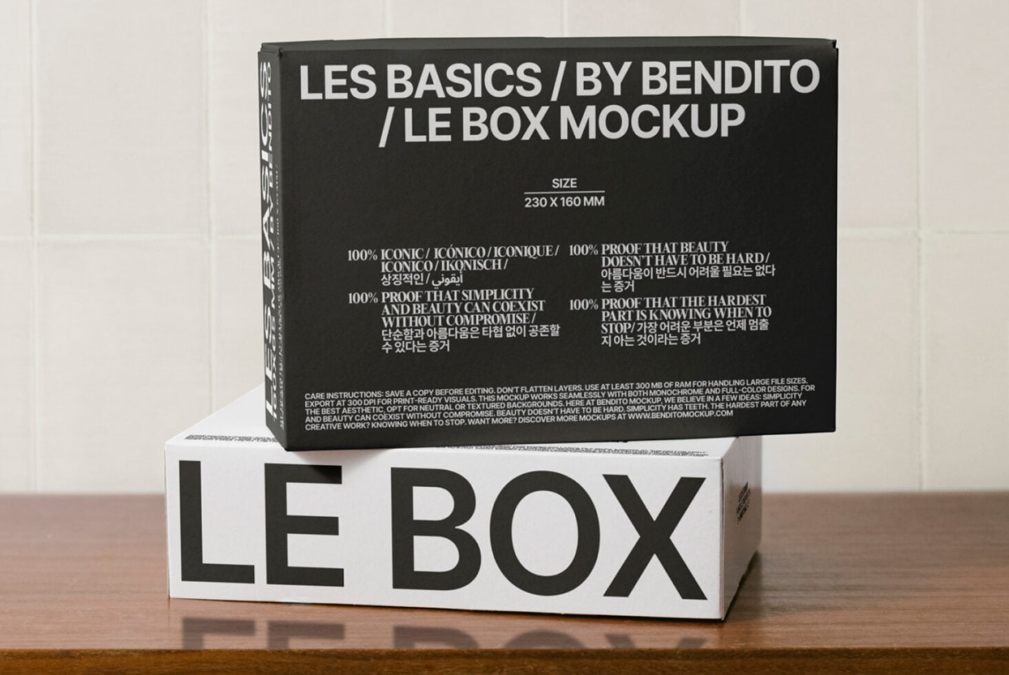 Le Box LB25W1702 Mockup preview 2