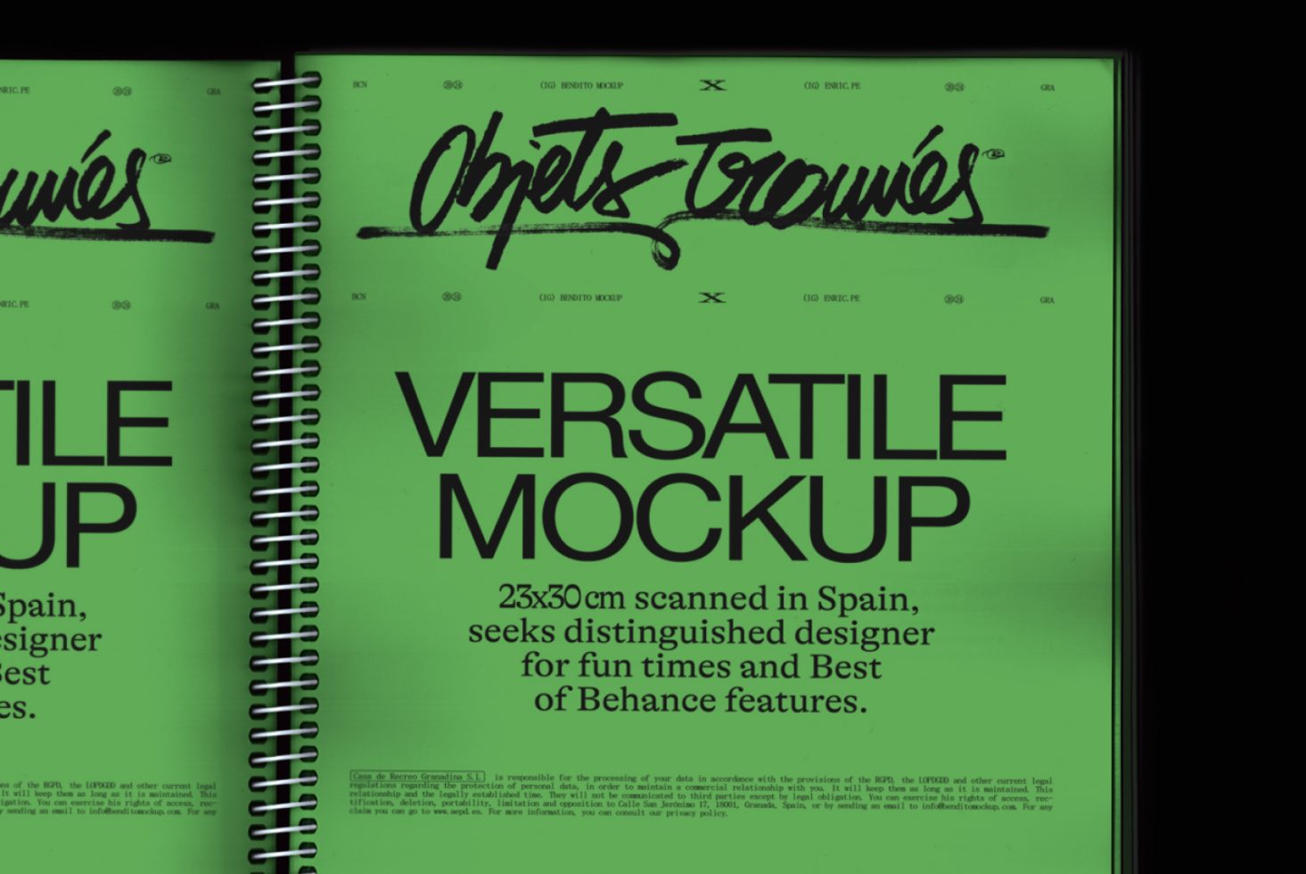 Notebook OTv102 Mockup preview 2