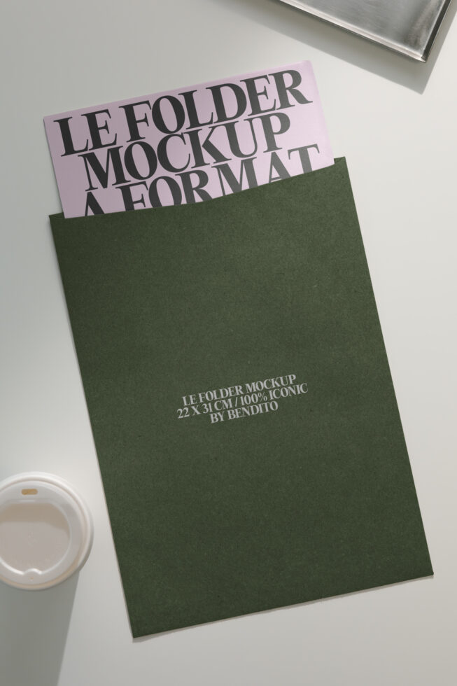 Le Folder LB26W07 Mockup preview 4