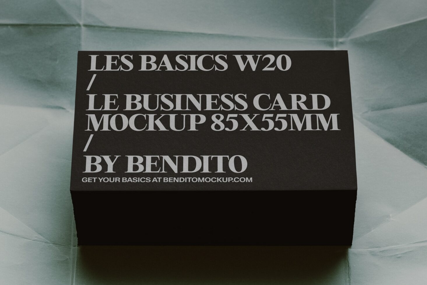 Le Business Card LB26W2001 Mockup preview 2