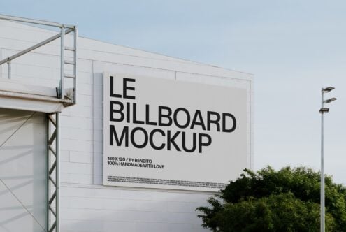 Le Billboard LB26W1502 Mockup