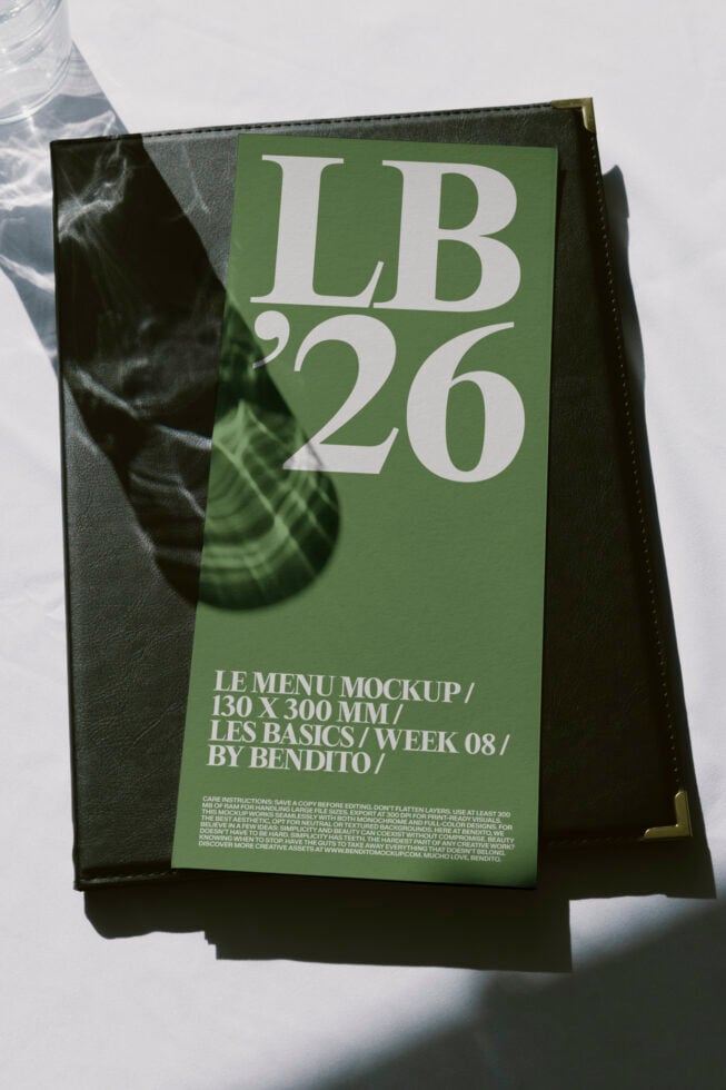 Le Menu LB26W08 Mockup preview 4
