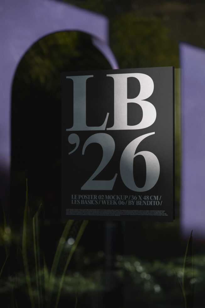 Le Poster LB26W0602 Mockup preview 4