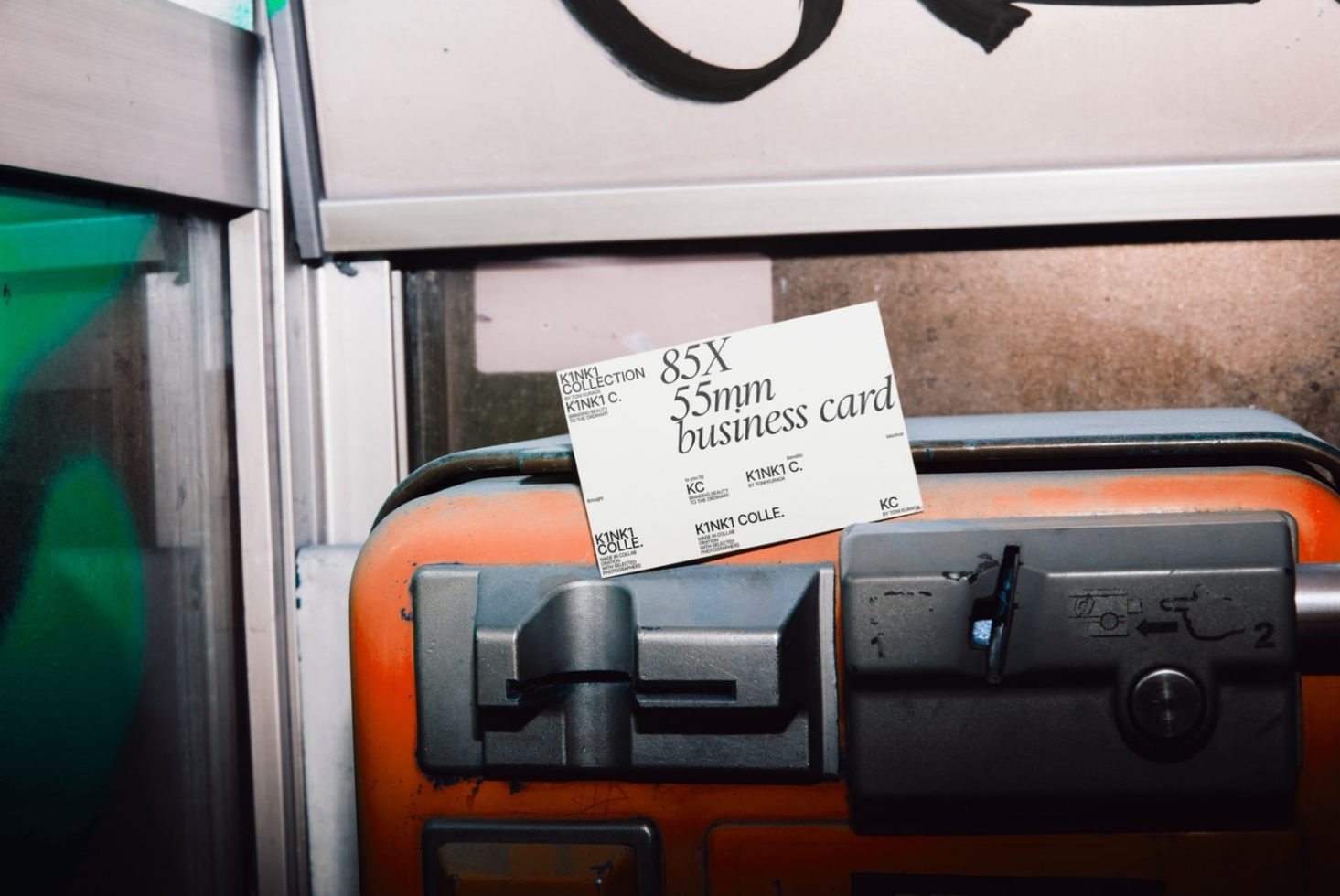 Business Card K02 Mockup preview 2
