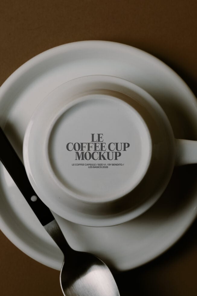 Le Coffee Cup LB26W1701 Mockup
