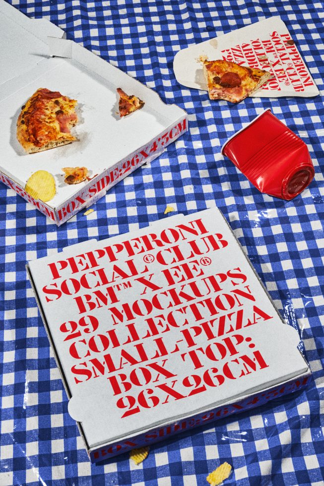 Pizza Box PSCv203 Mockup preview 4