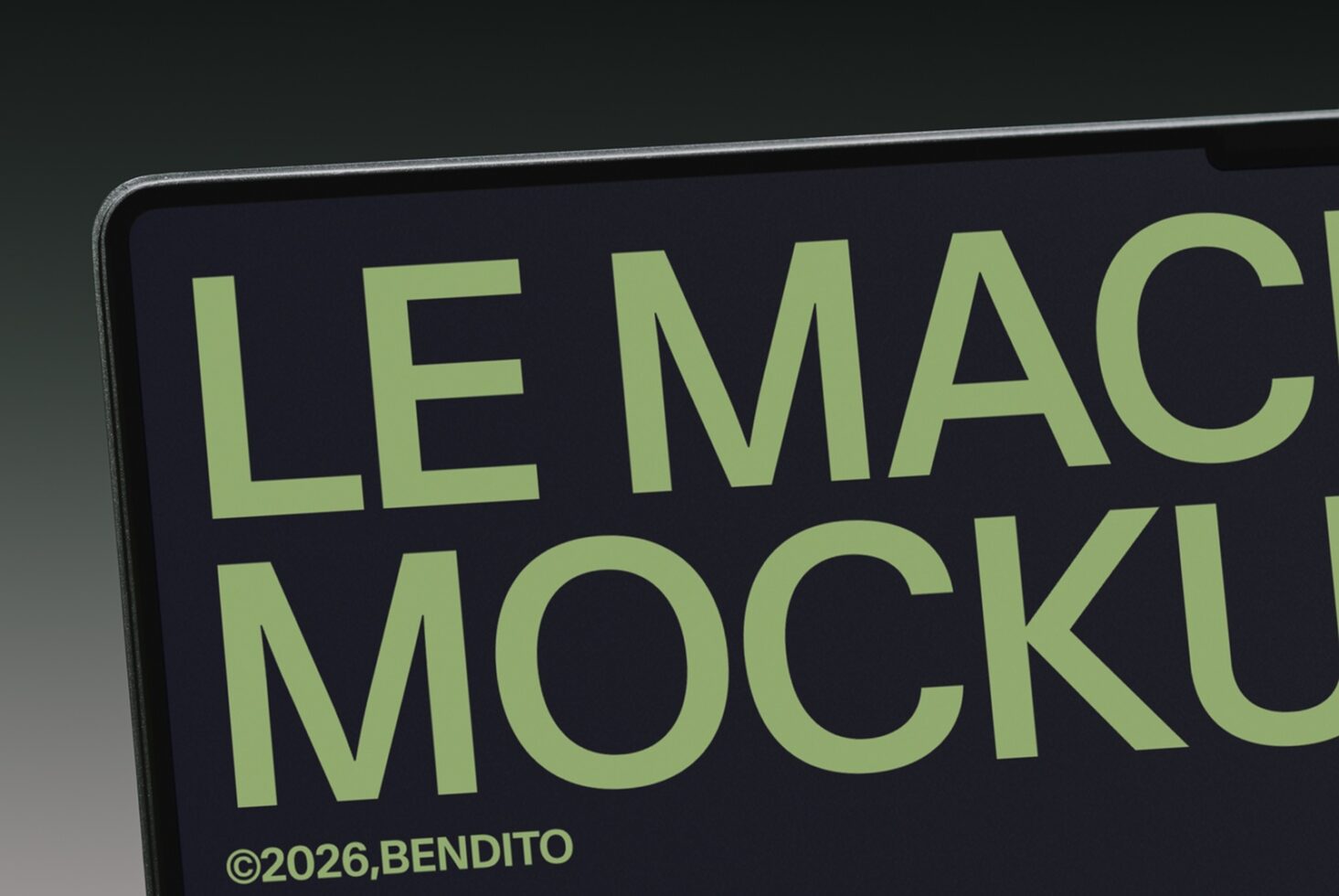 Le MacBook LB26W36 Mockup preview 2