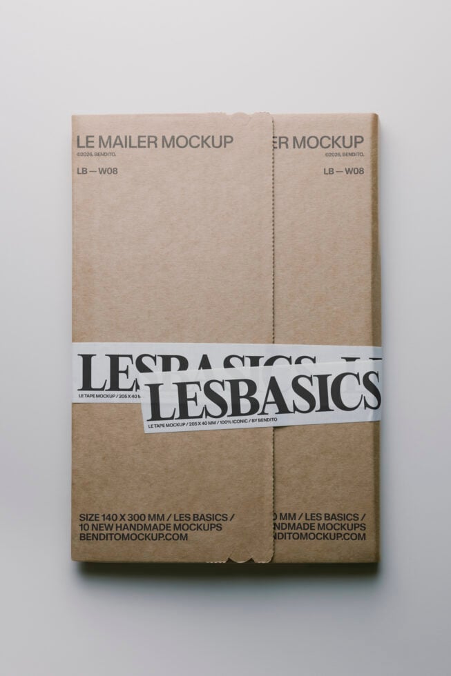 Le Mailer LB26W08 Mockup