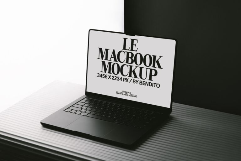 Le MacBook LB26W31 Mockup