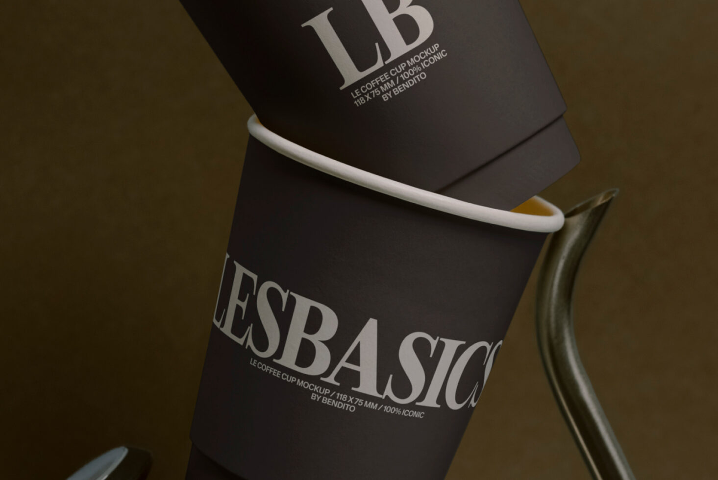 Le Coffee Cup LB26W05 Mockup preview 2