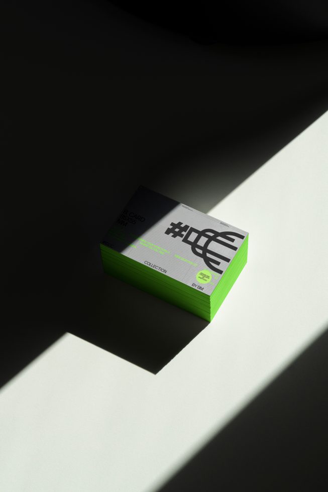 Business Card #CCC03 Mockup