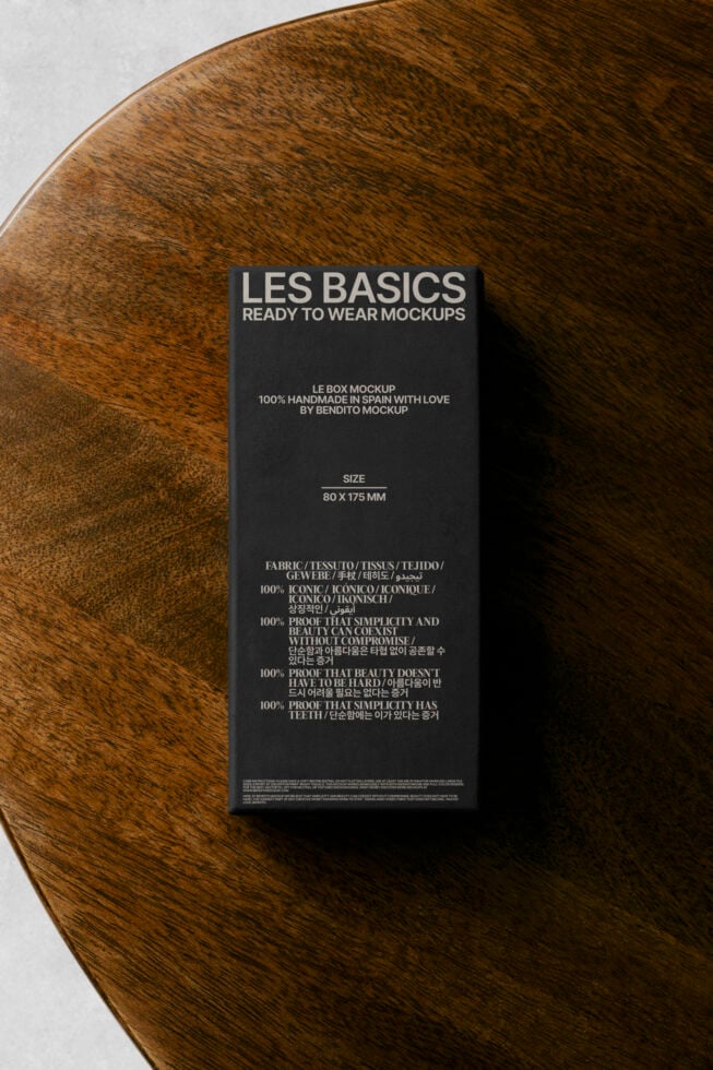 Le Box LB25W2201 Mockup preview 4