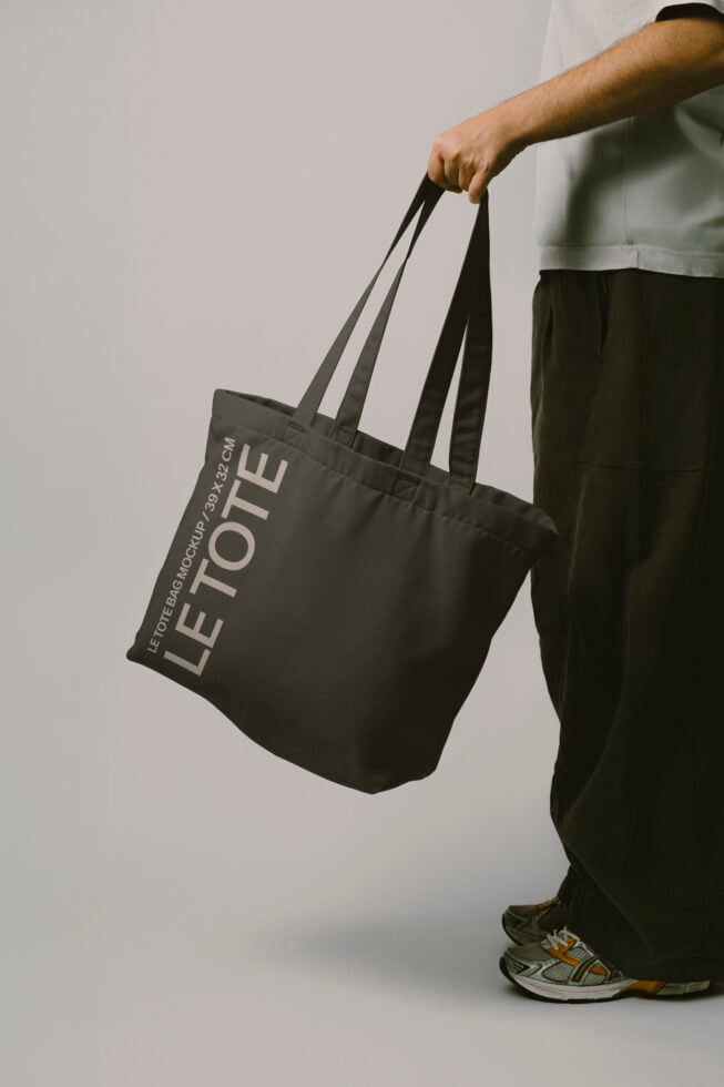 Le Tote Bag LB26W01 Mockup preview 4