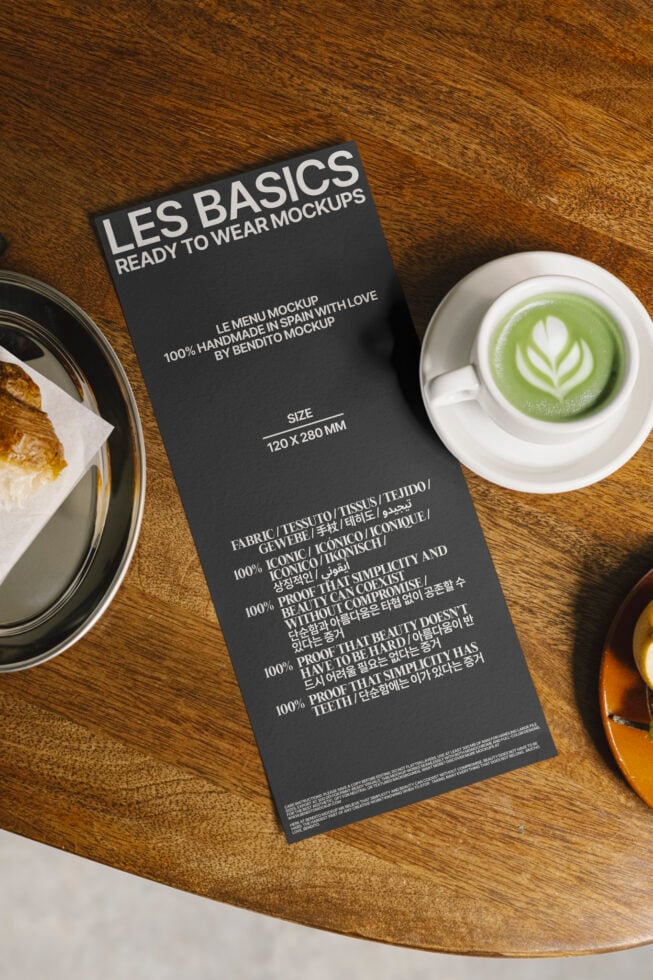 Le Menu LB25W15 Mockup preview 4