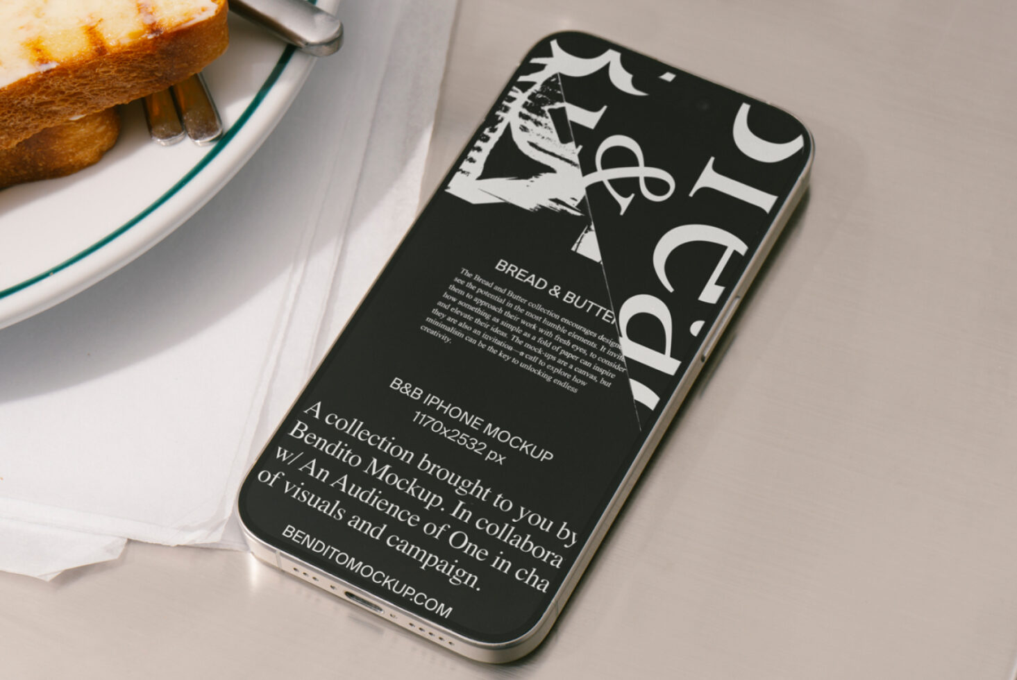 iPhone BandB Mockup preview 2