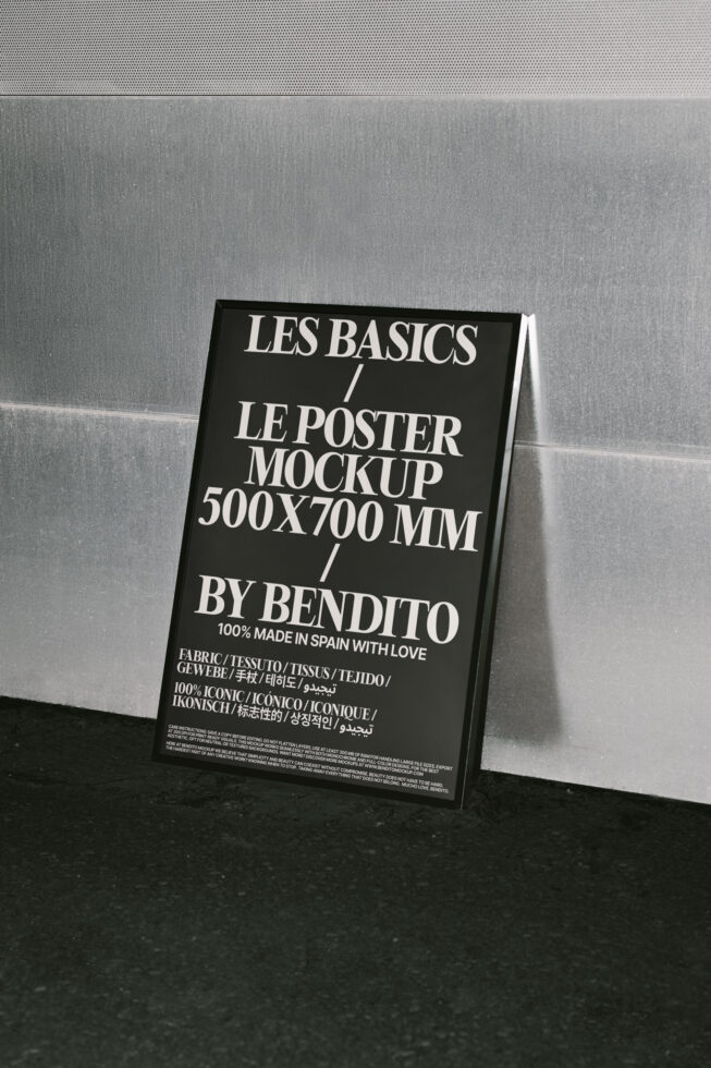 Le Poster LB25W08 Mockup preview 4