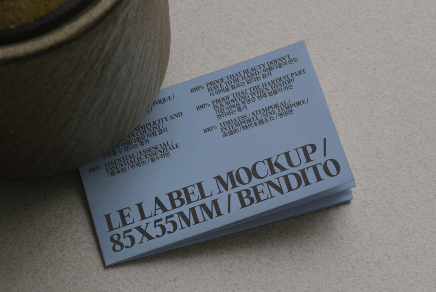 Le Label LB25W26 Mockup preview 2