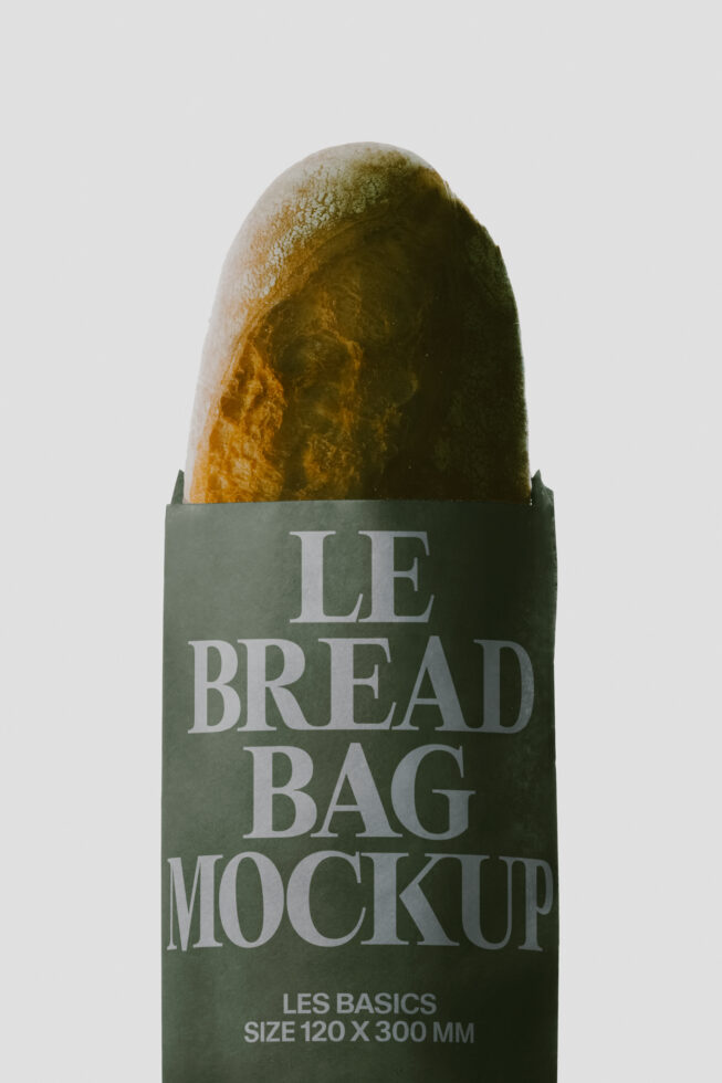 Le Bread Bag LB26W22 Mockup preview 4