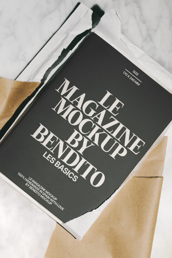 Le Magazine LB25W16 Mockup preview 4