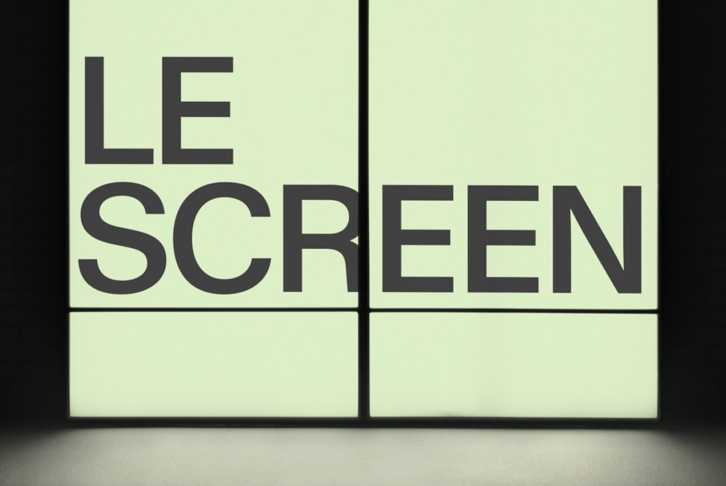 Le Screen LB26W11 Mockup preview 2