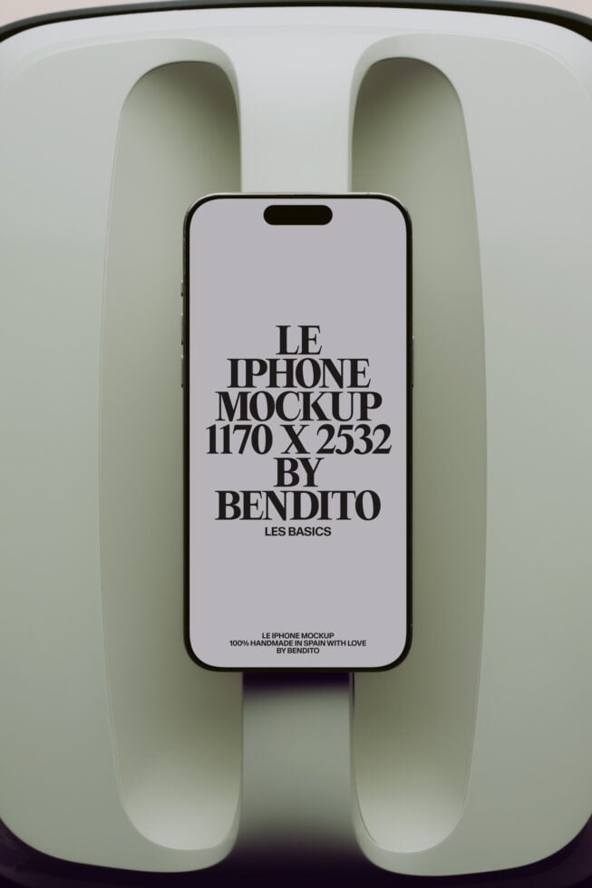 Le iPhone LB26W18 Mockup