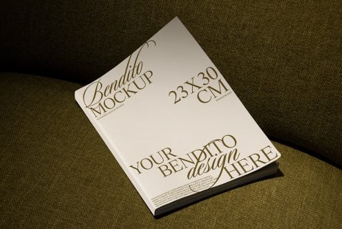 Magazine F 02 Mockup