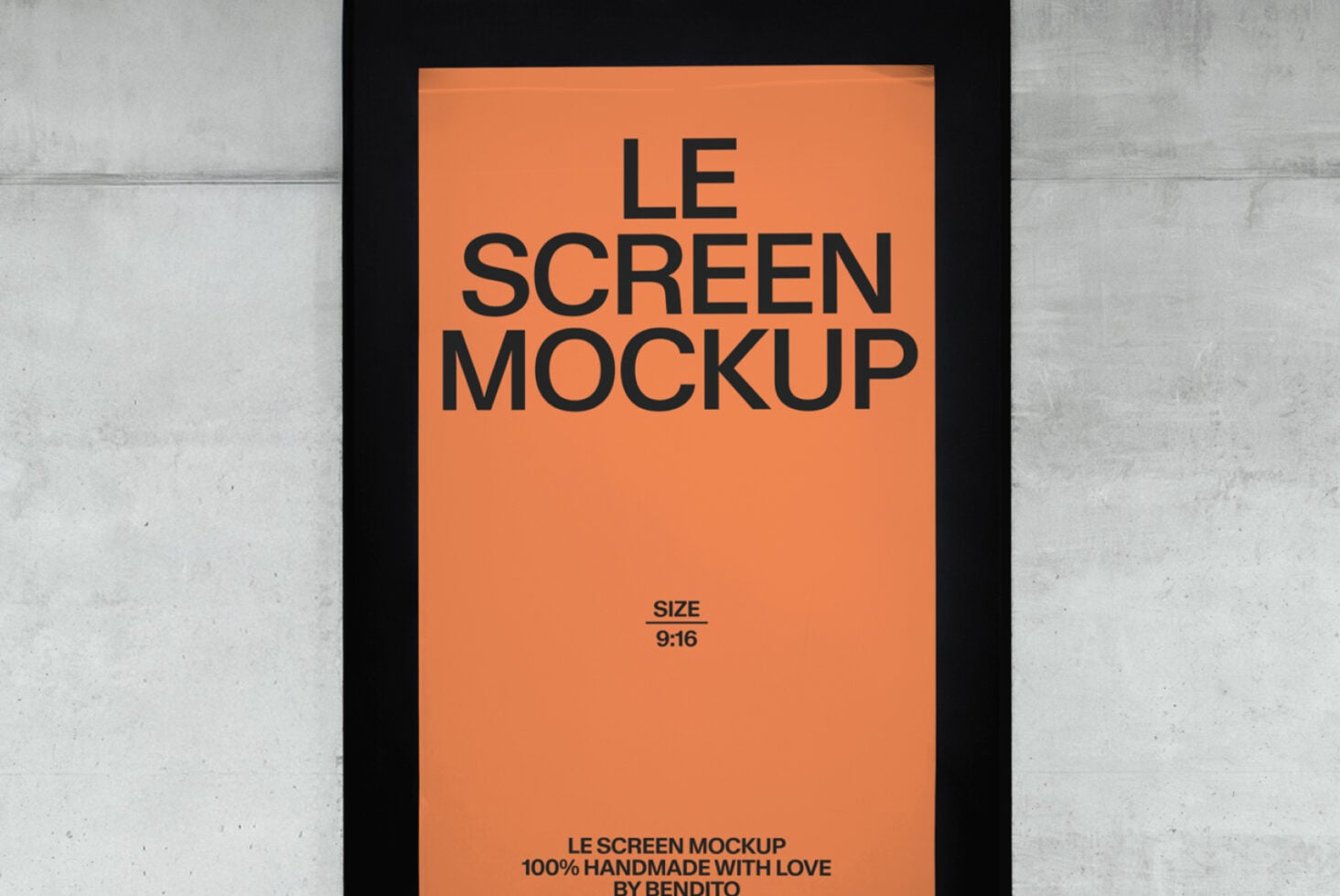 Le Screen LB26W12 Mockup preview 2