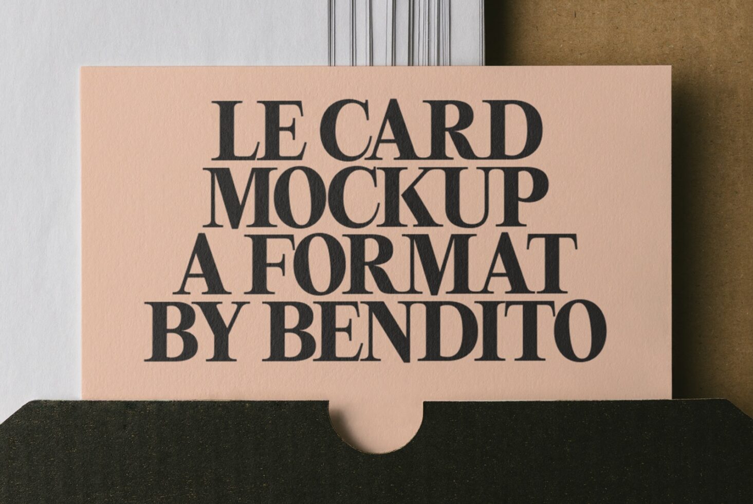 Le Card LB26W3101 Mockup preview 2
