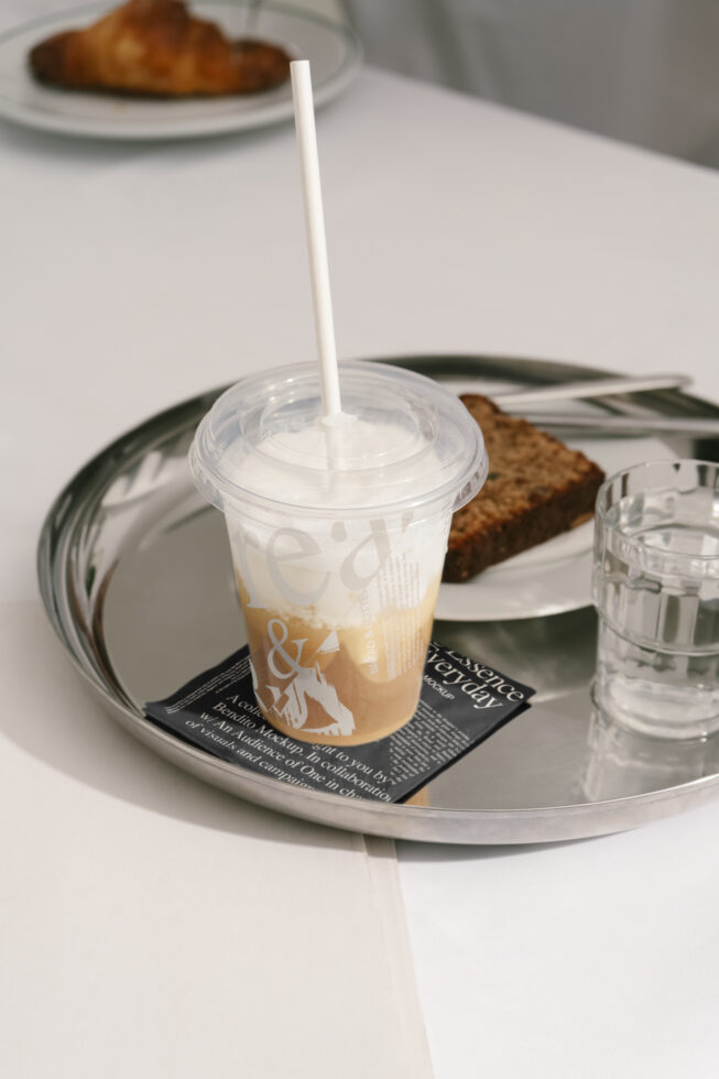 Plastic Cup BandB Mockup preview 4