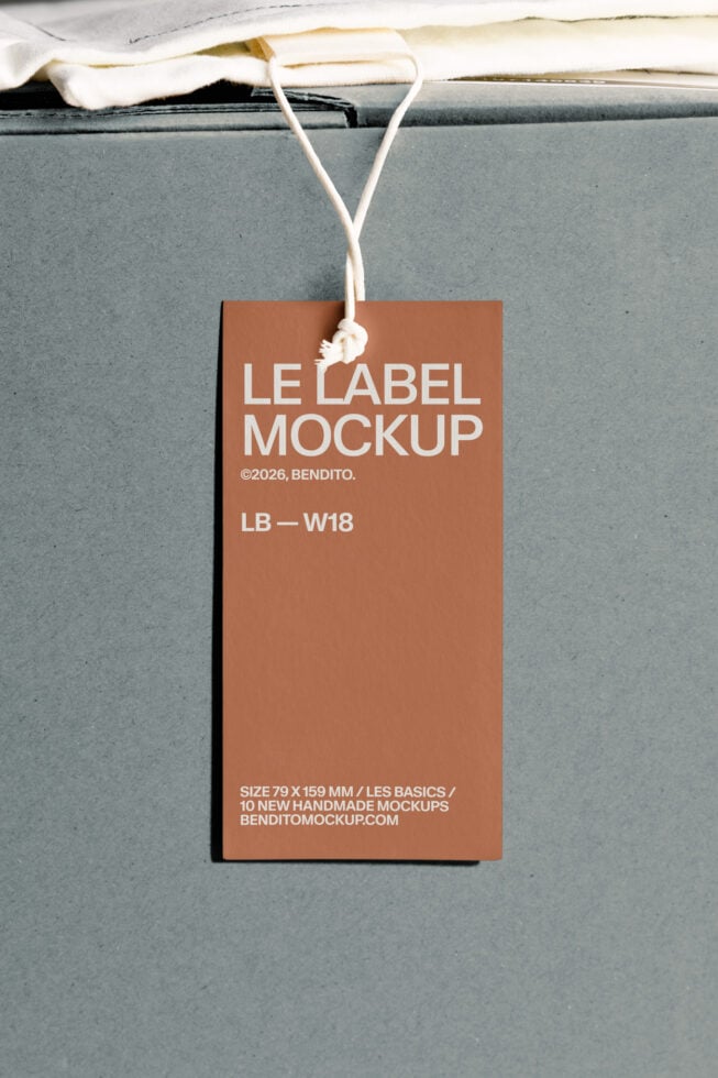 Le Label LB26W18 Mockup