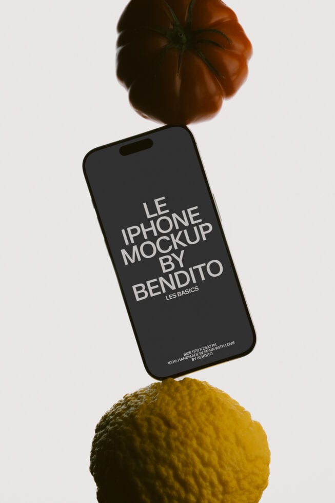 Le iPhone LB26W2001 Mockup preview 4