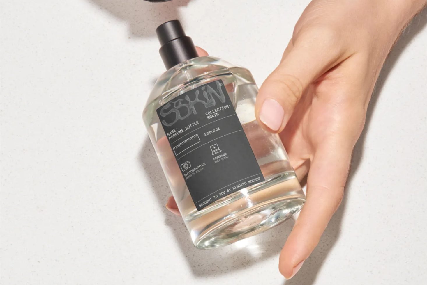 Perfume Bottle SS02 Mockup preview 2