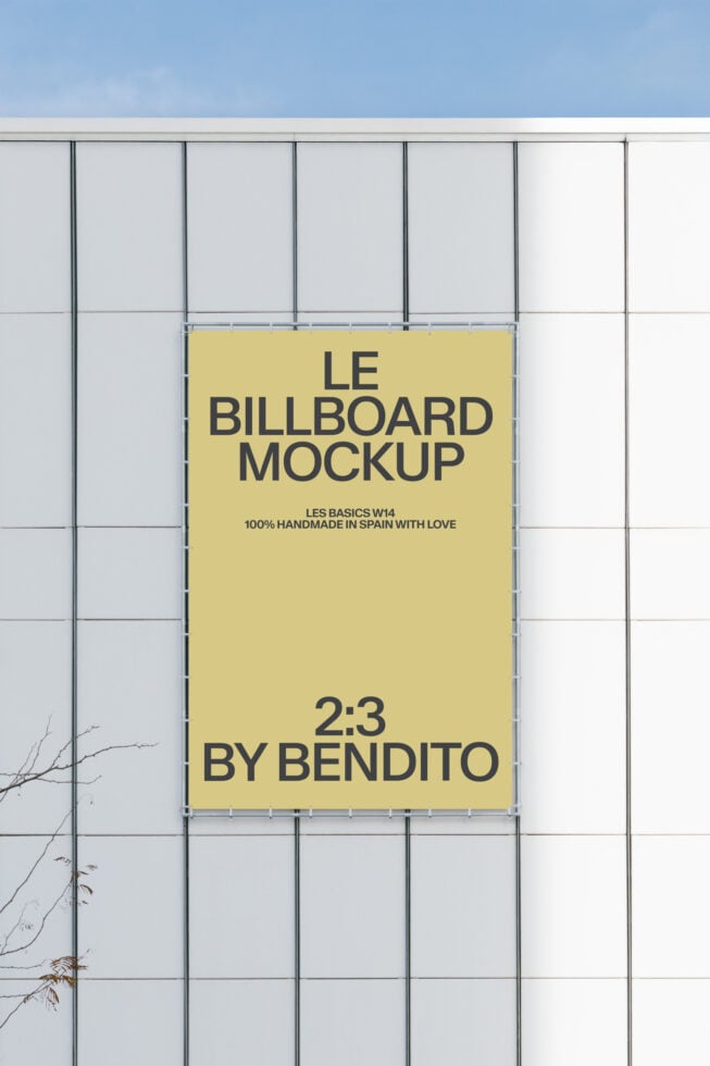 Le Billboard LB26W1401 Mockup preview 4