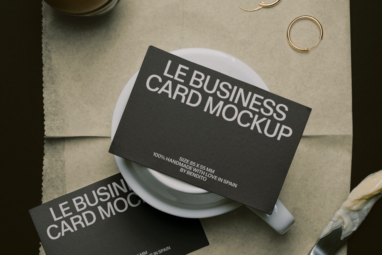 Le Business Card LB26W2202 Mockup preview 2