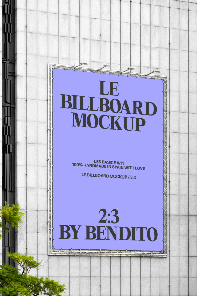 Le Billboard LB26W1101 Mockup