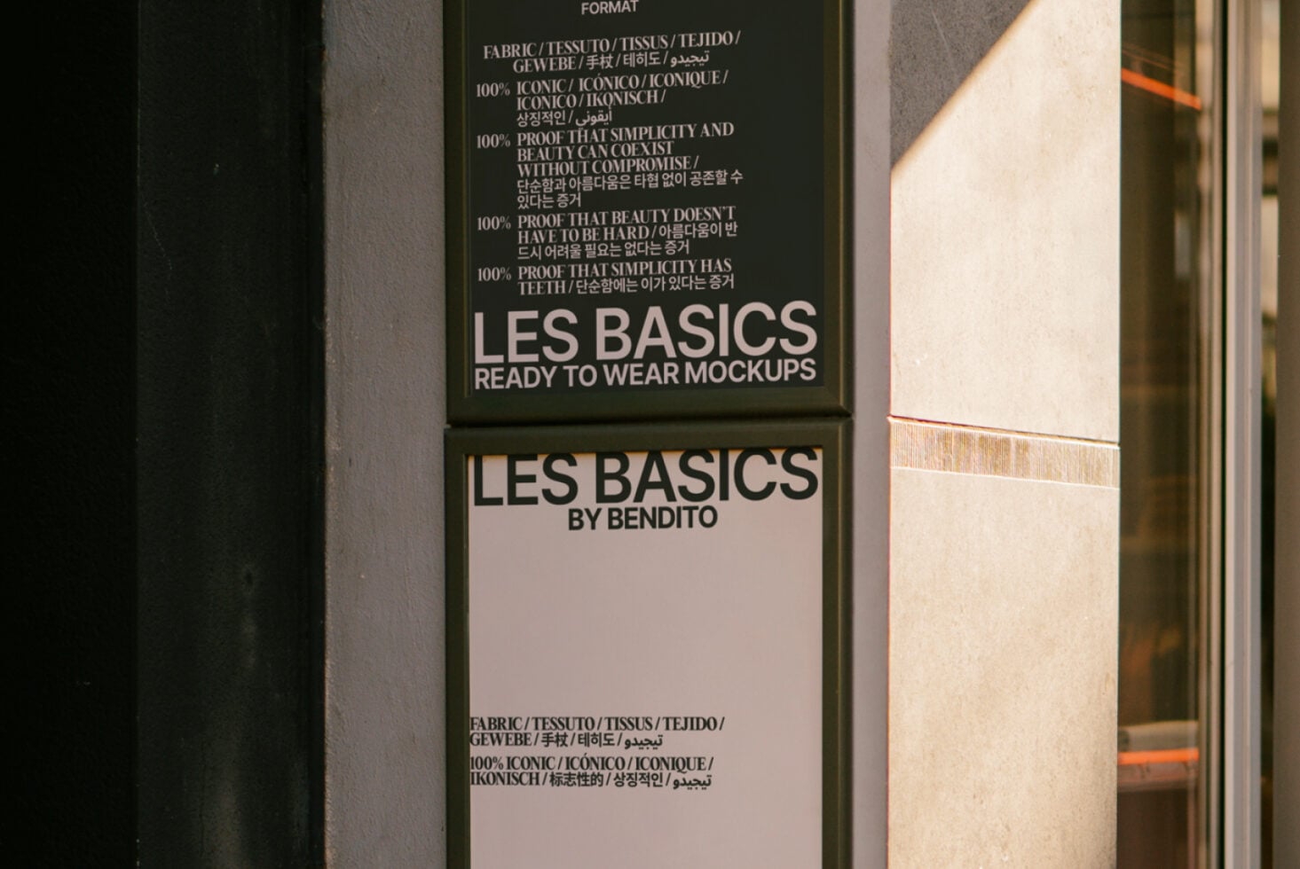 Le Poster LB25W0102 Mockup preview 2