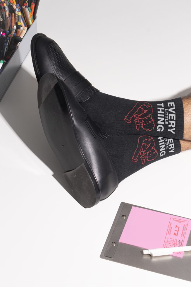 Sock ELT01 Mockup preview 4